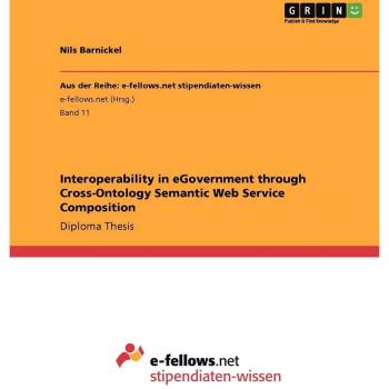 Interoperability in eGovernment through Cross-Ontology Semantic Web Service Composition
