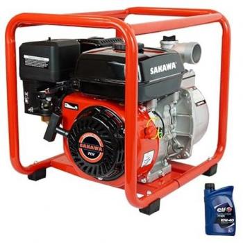 Pompe de Surface 30,000 L/h 2' 7CV Essence + Huile