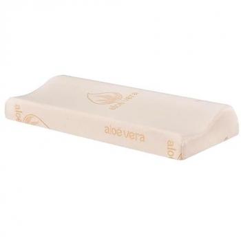 Almohada Cervical Transpirable Viscoelástica con Funda Lavable (68x34x11/9)