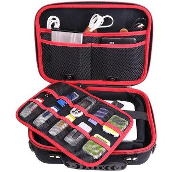 Boîtier organisateur pour accessoires informatiques