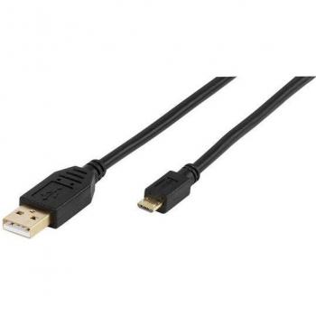 Conector USB Vivanco A-Micro B 1,8 m