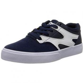 DC Kalis Vulc, Scarpe Sportive Bambino, Navy/White, 32 EU