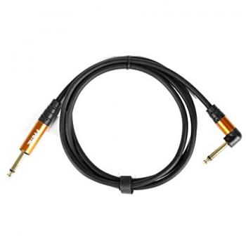Fame Dual Shielded E-Gitarrenkabel 1,5m gerade/winkel