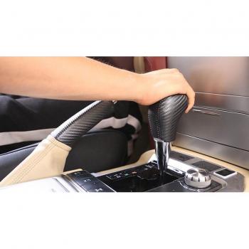 Cubierta de Cuero Elegante para el Pomo de Palanca de Cambios del Land Cruiser