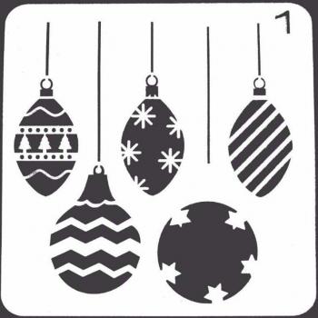 1PC Christmas Decorative Hollow Layering Stencil for Painting and Scrapbooking