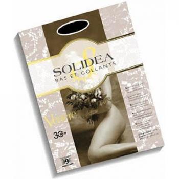 Solidea Venere 30Den Transparente Strumpfhose – 8–11 mmHg Kompression, 3 µm Kameloptik
