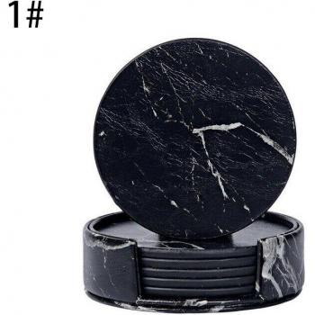 Napperons de table en cuir artificiel