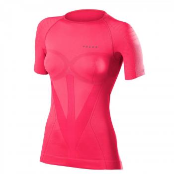 FALKE Ropa Interior Cálida Pantalones Cortos Manga Larga para Mujer, Rosa, Grande