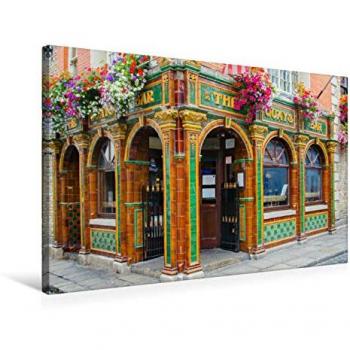 CALVENDO Premium Textil-Leinwand 75 x 50 cm Quer-Format The Quays Bar, Leinwanddruck von Nina Schwarze