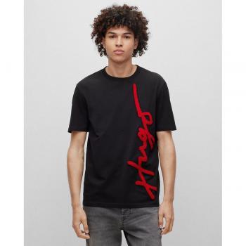 Hugo Homme Dyton Noir T-shirt à Logo