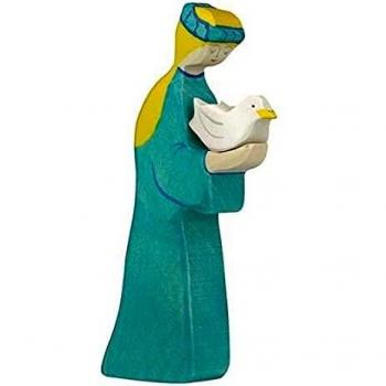 Holztiger Noahs Frau 80345 Holzfigur