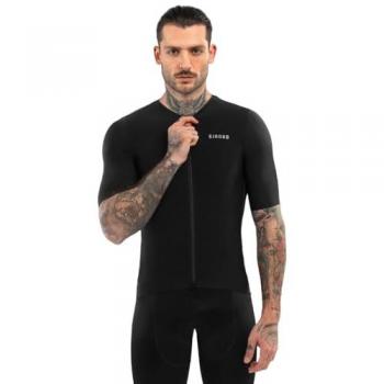 Men's Siroko SRX Pro Short Sleeve Jersey, Black, Medium
