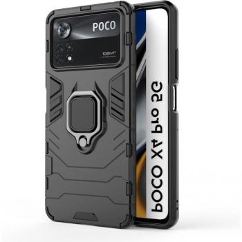 Funda Antigolpes con Anillo para Xiaomi Poco X4 Pro 5G
