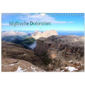 Wandkalender Idyllische Dolomiten 2024