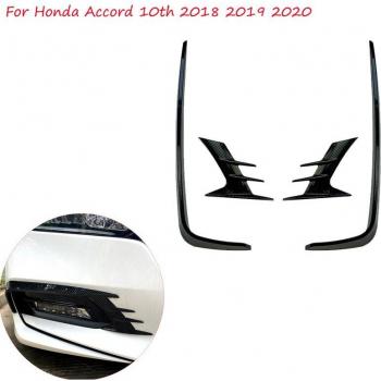 Alerón de pare-choc avant en fibre de carbone pour Honda Accord 10e génération