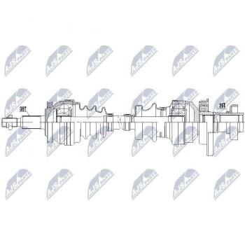 Semiasse VT‑NPW‑101 NTY