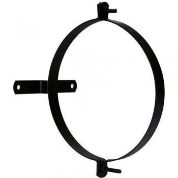 WOLFPACK LINEA PROFESIONAL Abrazadera Para Tubo Estufa Vitrificada Con Soporte 120 mm. (2 Piezas)