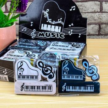 3pcs Set of Musical Piano Notes Erasers