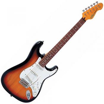 Vintage V6SSB Guitare Électrique Sunset