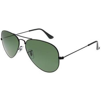 Ray-Ban RB3025 Aviator Large Metal Unisex Pilot Black Sunglasses