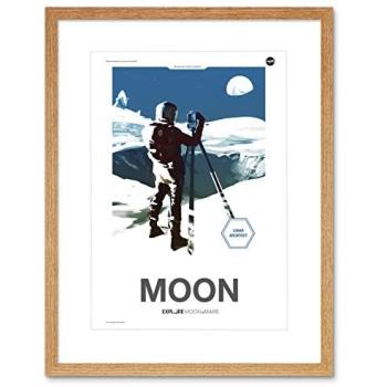 Artery8 Space Quest Print – NASA Modern Explorer, 9x7, Beige