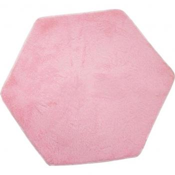 Pink Hexagon Play Mat for Babies and Toddlers, 55 x 47 inch