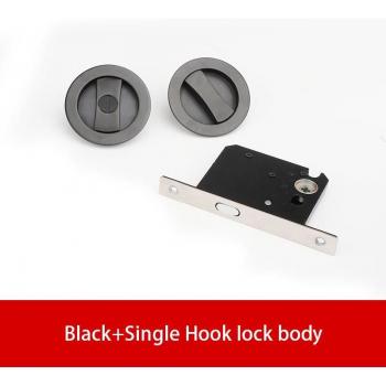 Manija de Puerta Deslizante Oculta de Zinc