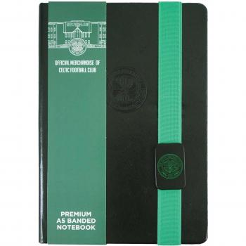 Celtic FC Black/Green A5 Notebook