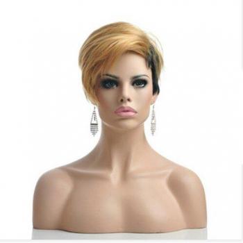 HAIRJOY Frauensynthetikperücke, natürliche schwarze Haare, 8 Farboptionen