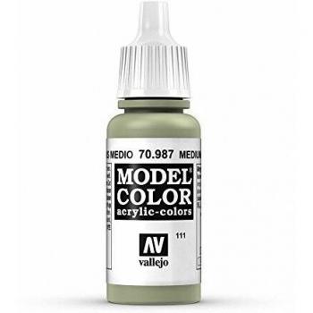 Vallejo, Model Color, Acrylfarbe, 17 ml Grau