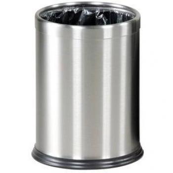 Rubbermaid FGWHB14SS Hide-A-Bag Kitchen Trash Can, 13.2 Liter/3.5 Gallon Capacity, Stainless Steel Finish