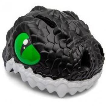 Casco Dinosaurio Negro Licencia Oficial Crazy Safety