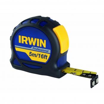 Irwin 10508062 5 Meter Professional Tape – Pocket Size, 16 Feet