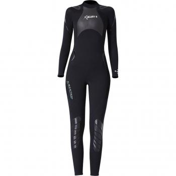 Schwarz Neoprenanzug für Outdoor-Aktivitäten