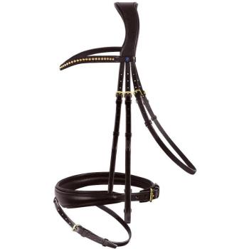 Passier Trense PASSIERBLU Spirit Trensenzaum Warmblut Havanna/Messing – Premium Edition