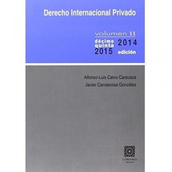 Derecho internacional privado II. (15ª ed.