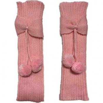 Neon Leg Warmers for Girls with Bow