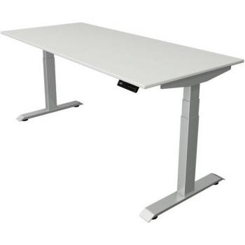 Kerkmann ergonomischer Sitz-Steh-Schreibtisch Move 4, 1800 mm, grau