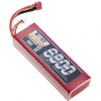 Reely Modellbau LiPo Akku 7.4 V 6800 mAh 2S 50 C Hardcase T-Stecksystem