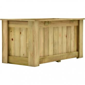 Jardinière surélevée en pin traité