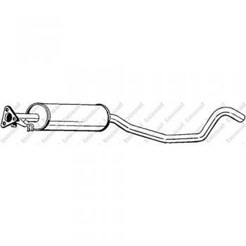 BOSAL Mittelschalldämpfer 281-159
