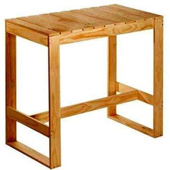 Table de Terrasse Mange Debout + 4 Chaises Hautes