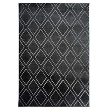Kayoom Teppich „Stahlnebel“ – 170 × 120 cm, 100 % Polyester