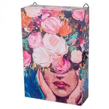 Llavero Signes Grimalt Flores Madera MDF 7 x 30 x 20 cm