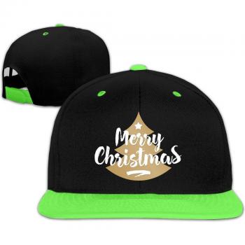 Children's Merry Christmas Logo Hip Hop Caps