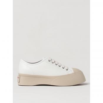 Marni Women's Lace-Up Sneakers in White
