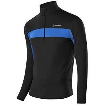 LÖFFLER Marco Pull-Over Thermo-Velours Homme Noir 50