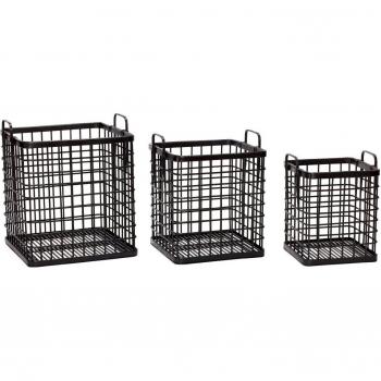 Paniers Carrés Pratiques Hubsch