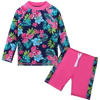 BAOHULU Long Sleeve Swimwear for Girls
