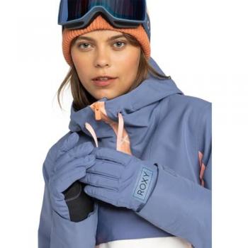Roxy Freshfield: Guantes de Moda Lila Oscuro para Mujer